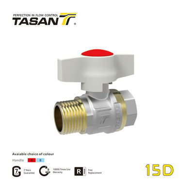 CE প্লাম্বিং সিস্টেম 1.5 ইঞ্চি ব্রাস বল ভালভ ISO 228 থ্রেডেড