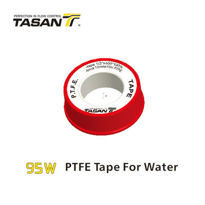 5m - 50m দৈর্ঘ্য উচ্চ ঘনত্বের PTFE টেপ জলের থ্রেড সিলিং 95W এর জন্য