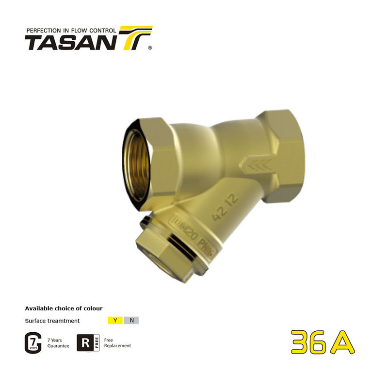 ISO9001 3/8inch ~ 4 ইঞ্চি ব্রাস চেক ভালভ ব্রাস Y ফিল্টার ANSI 1.6Mpa 36A